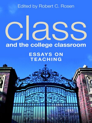 cover image of Class and the College Classroom